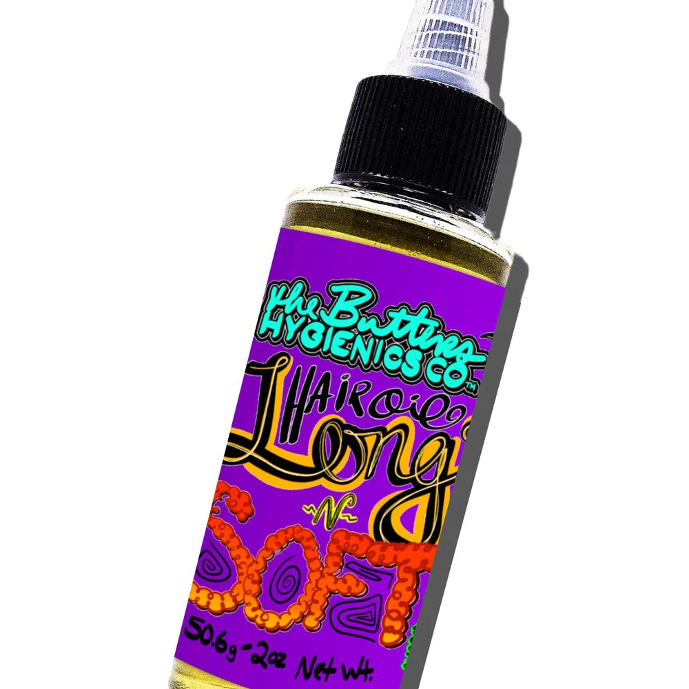 Long N Soft 💇 Hair Food Serum - Growth / Retention - Castor, Rosemary, Hempseed Oil - Image 4
